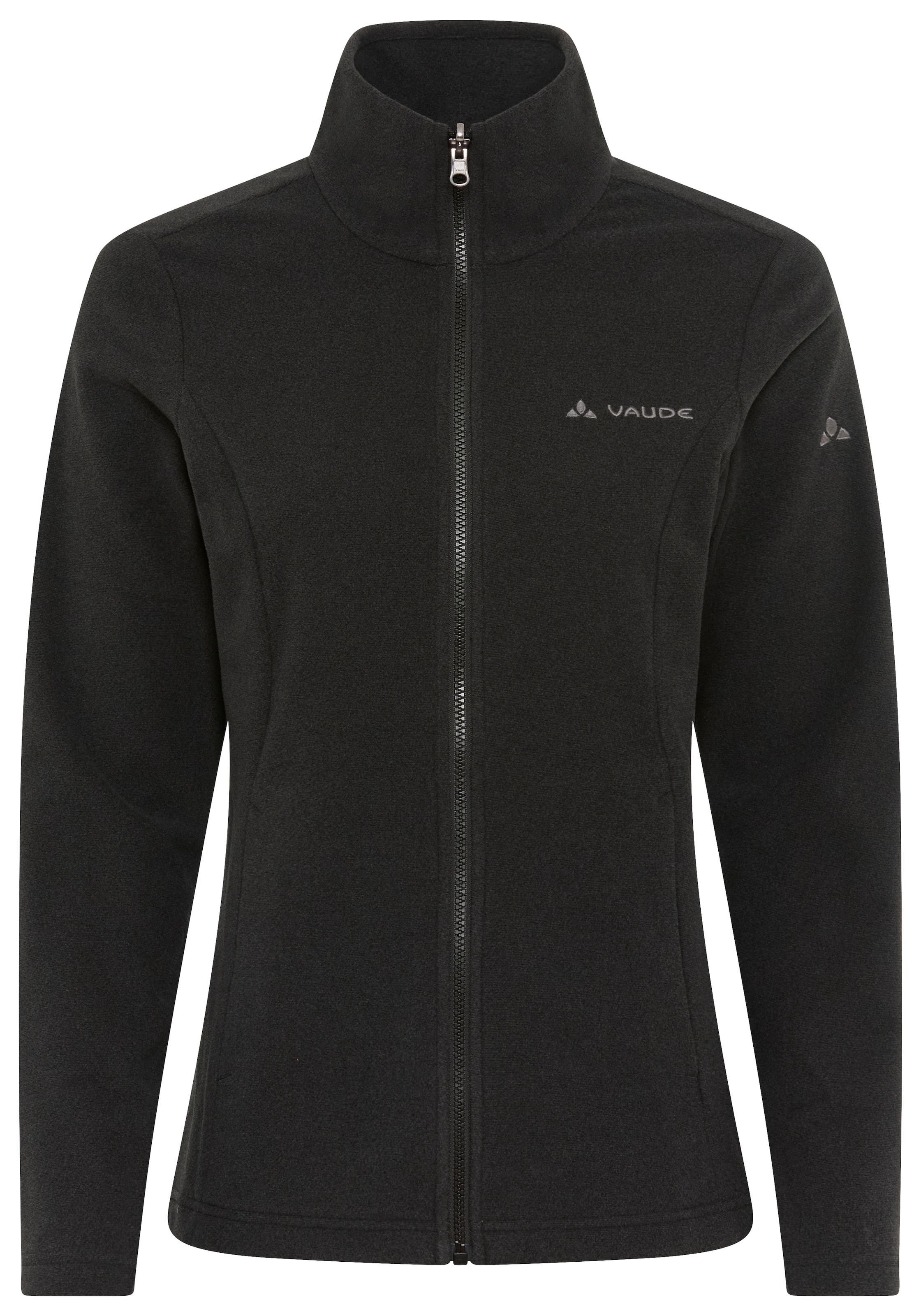 VAUDE Fleece Jacket in Black: front