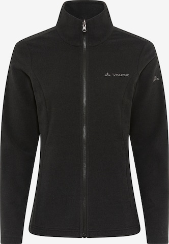 VAUDE Funktionsfleecejacke in Schwarz: Vorderseite