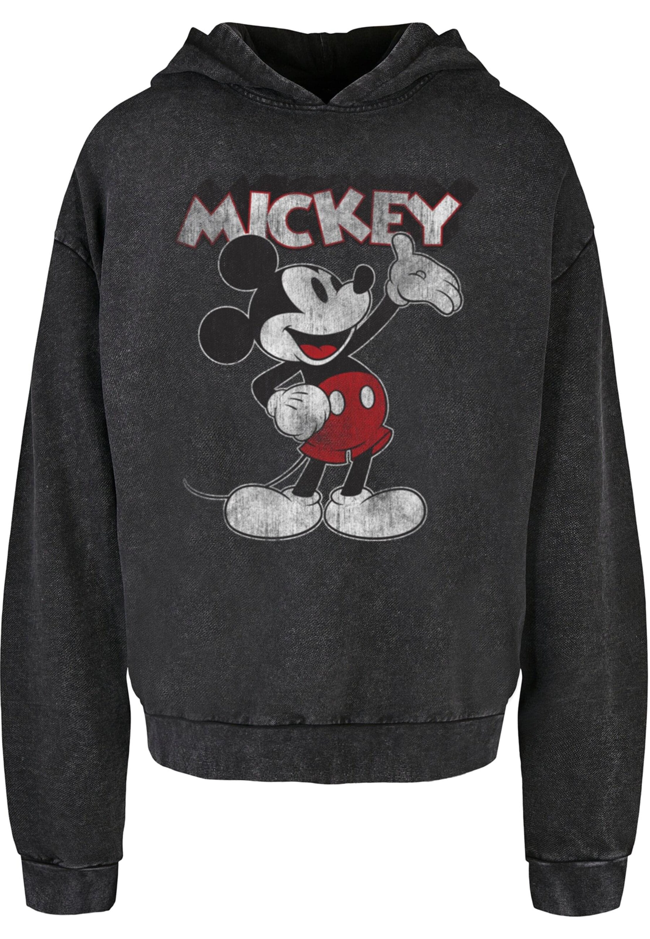 Sweat-shirt 'Mickey Mouse - Presents' ABSOLUTE CULT en noir : devant