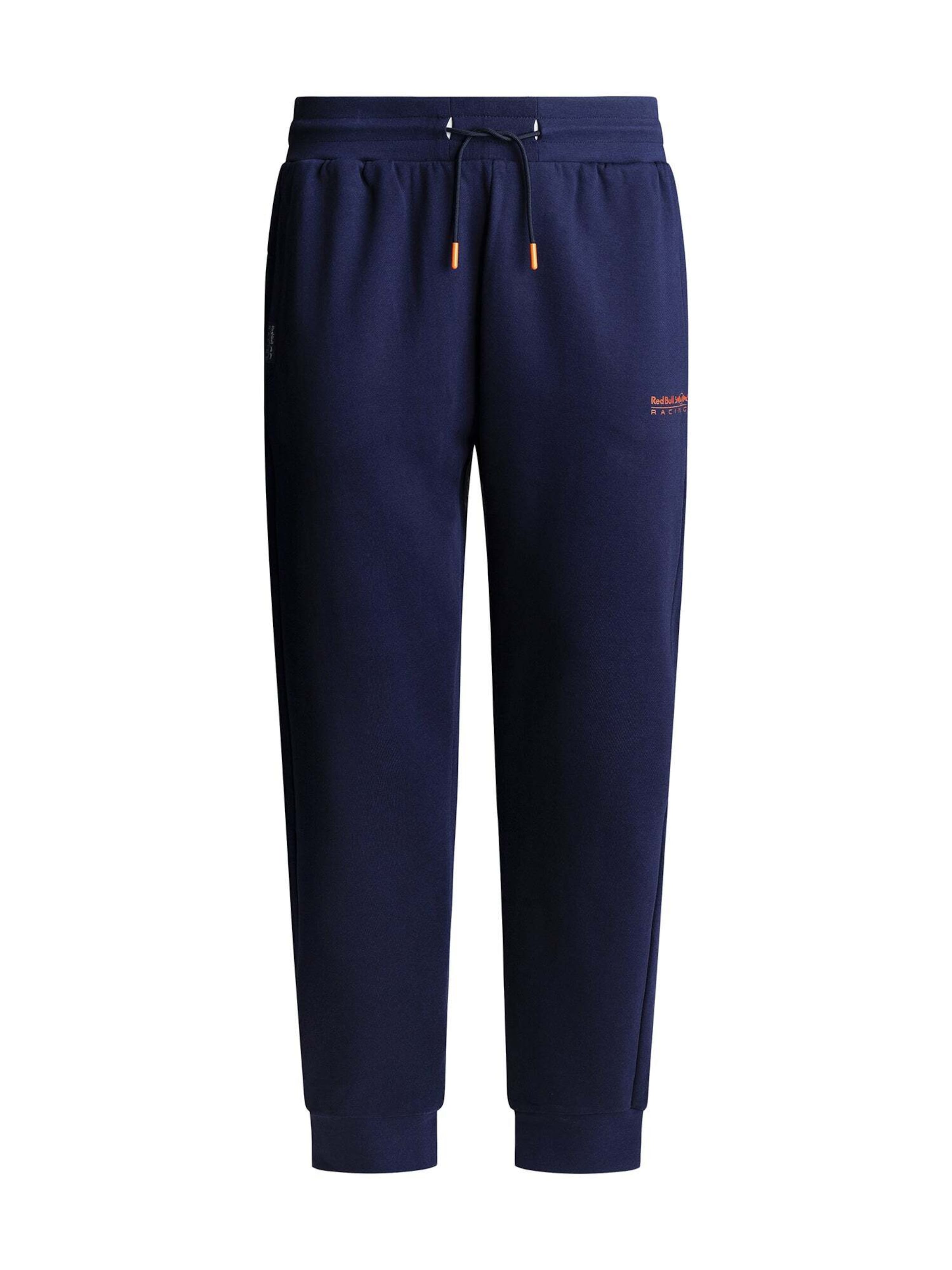Red Bull Racing x Pepe Jeans Regular Trousers 'RBR Essential' in Blue: front