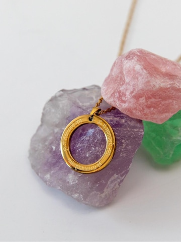 Divasya Necklace 'Ganesha Mantra' in Gold