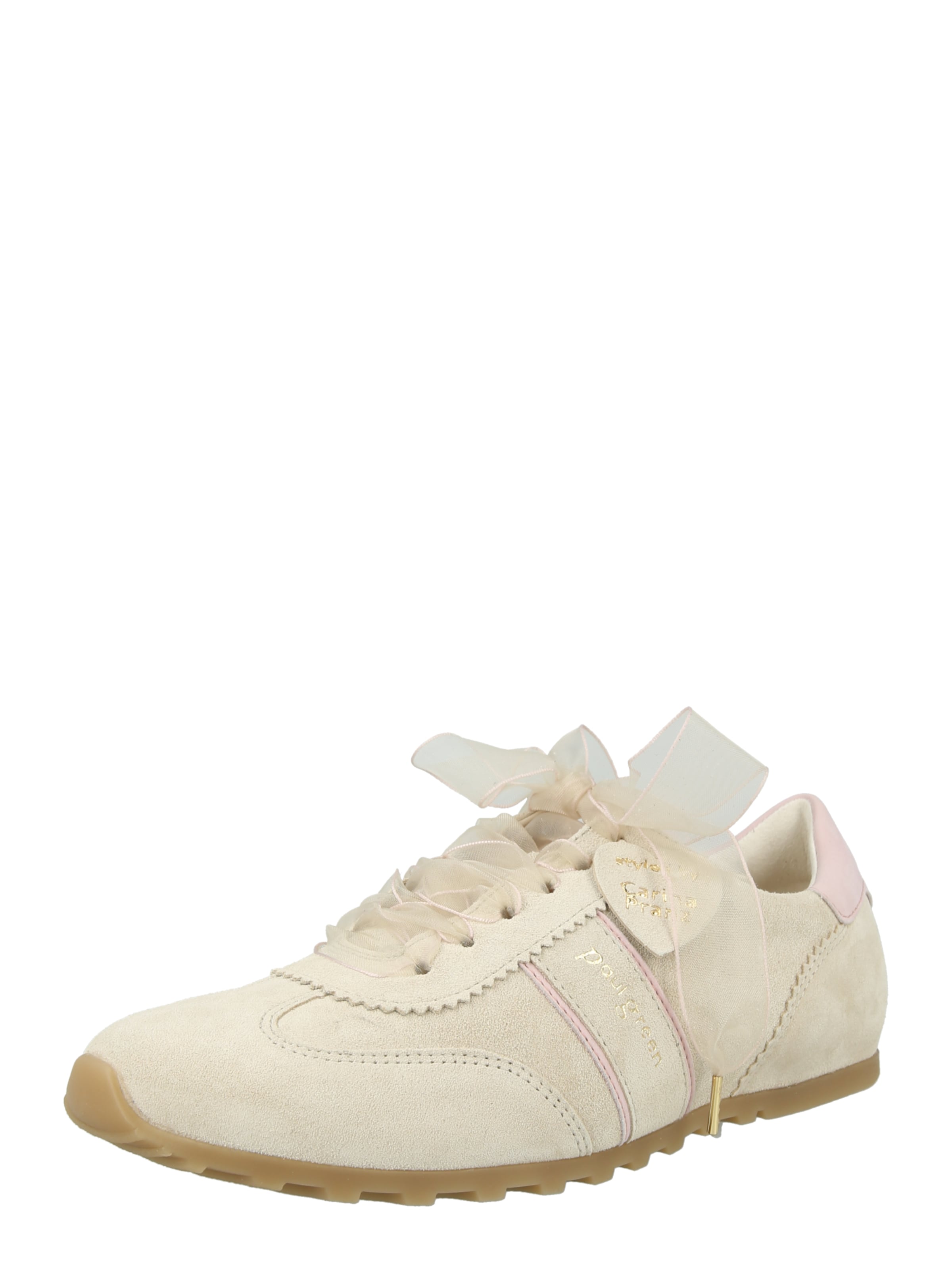 Paul Green Sneakers laag in Beige: voorkant