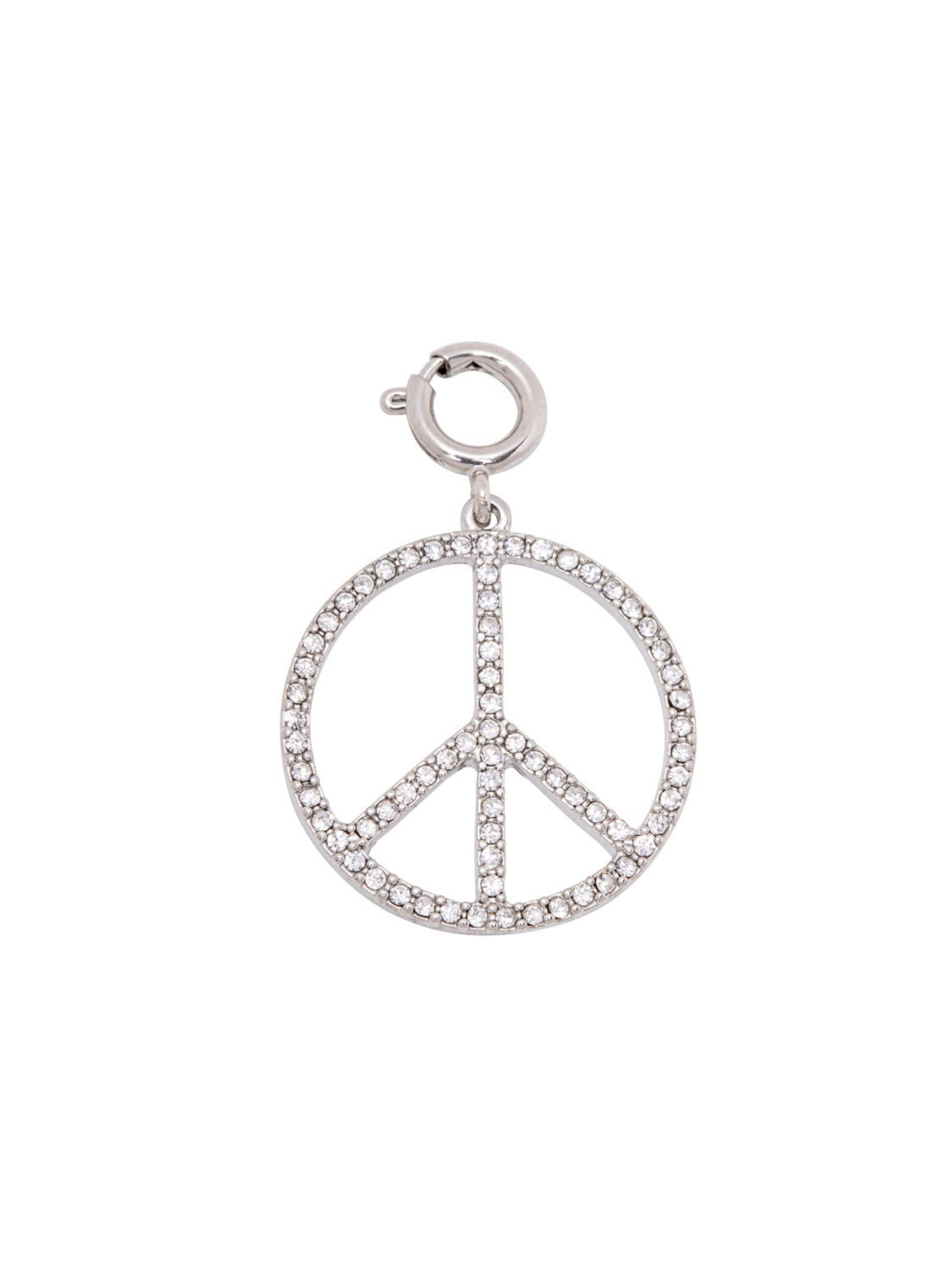 Cheeky Chain Munich Schoen accessoires 'Peace' in Zilver: voorkant