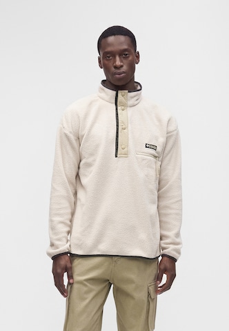 COLUMBIA Sportpullover 'Helvetia II' in Grau: Vorderseite