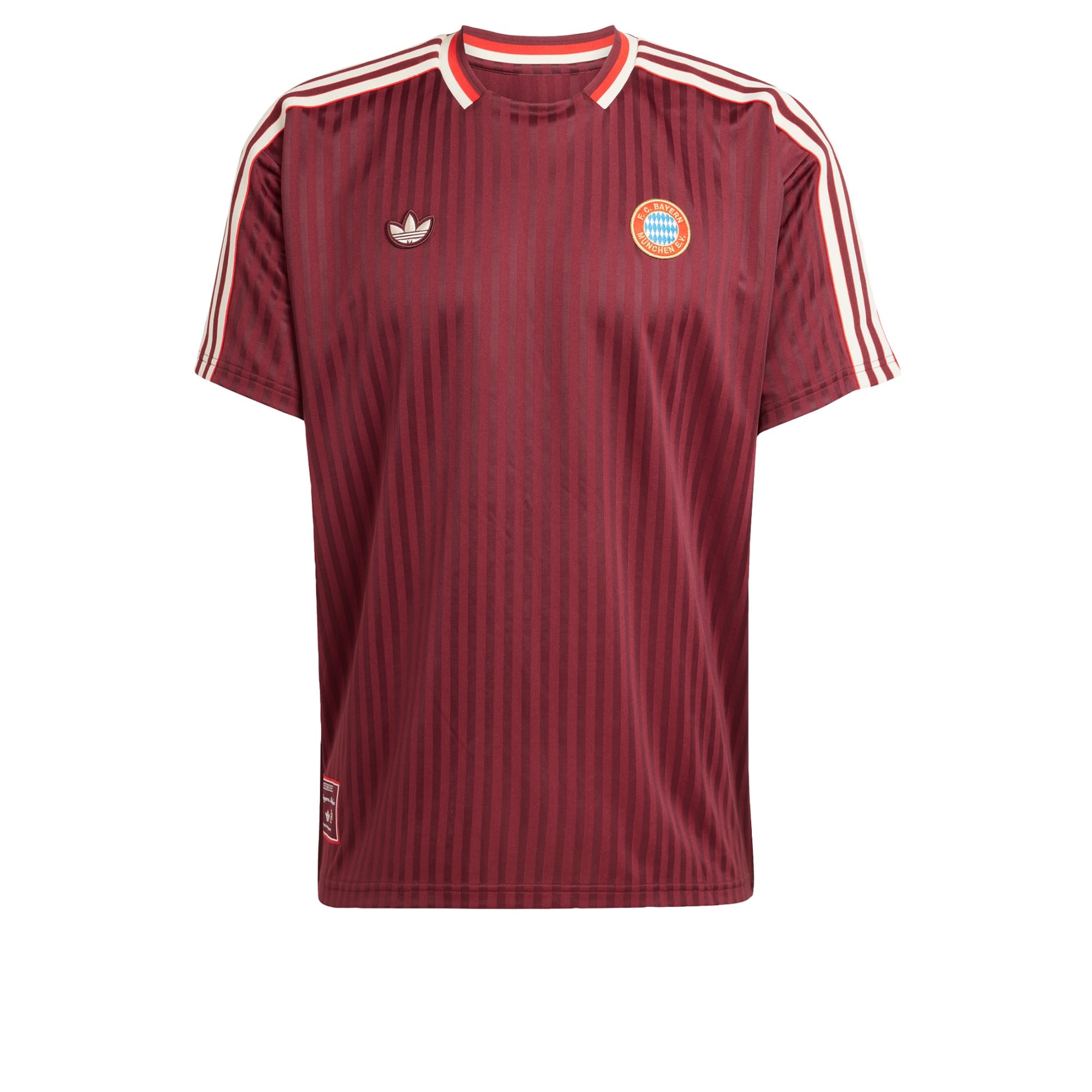 ADIDAS ORIGINALS Performance shirt 'FC Bayern Terrace Icons' in Red: front