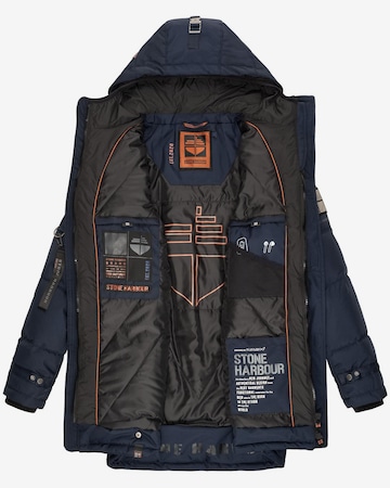 Parka invernale 'Tahaa' di STONE HARBOUR in blu