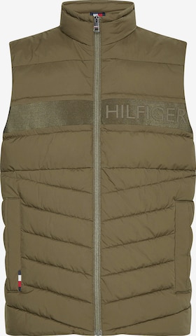 Gilet TOMMY HILFIGER en vert : devant