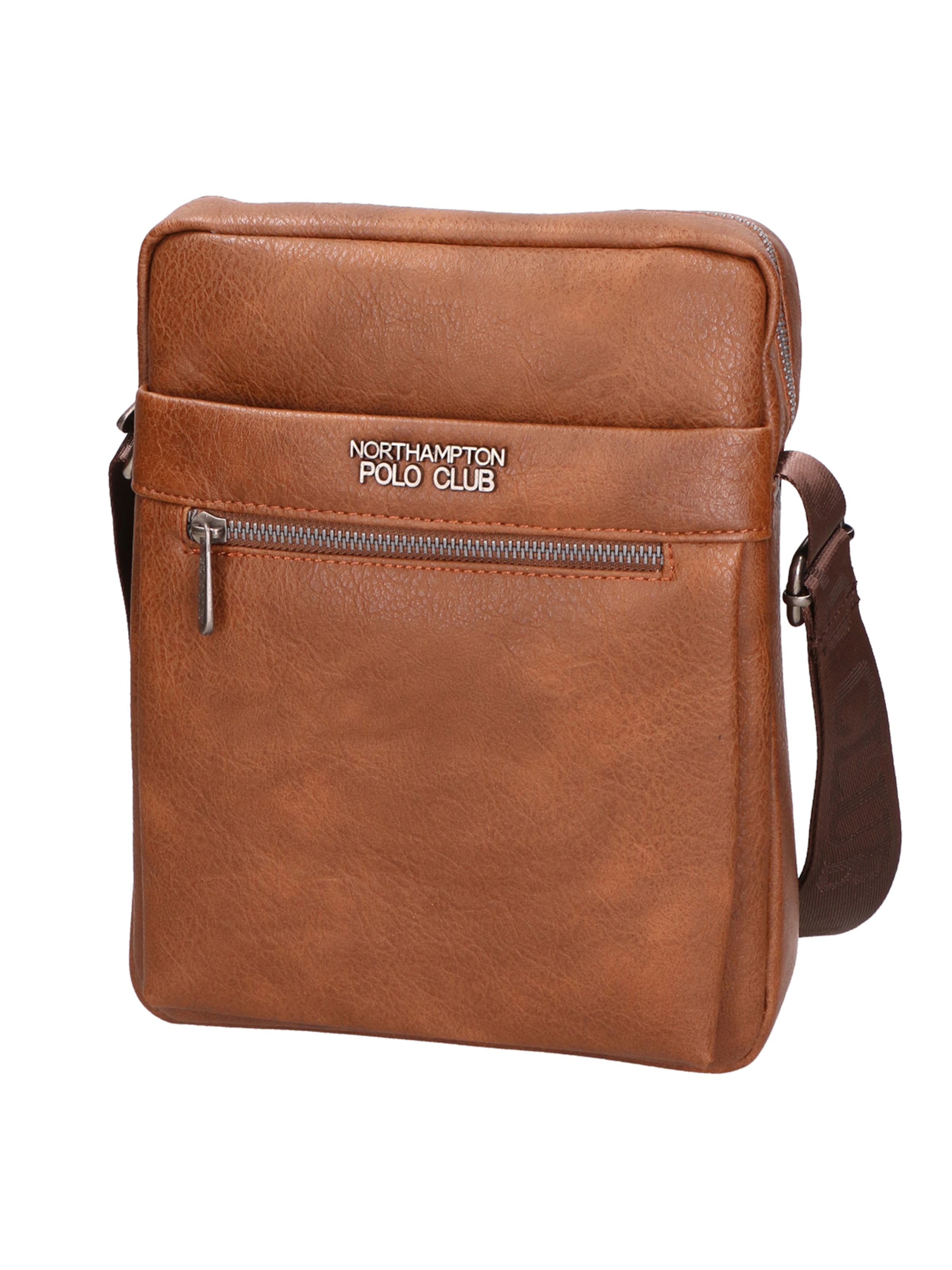 Borsa a tracolla di Northampton Polo Club in marrone