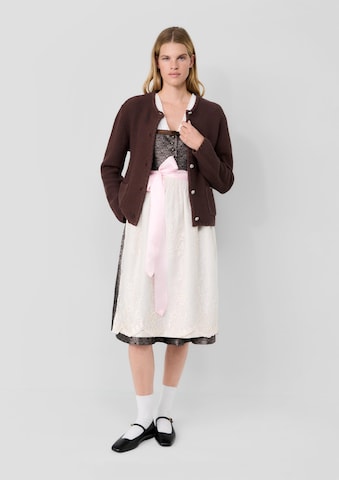 s.Oliver Gebreid vest in Bruin