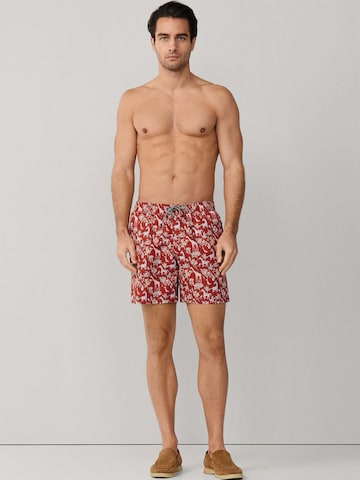 Hackett London Swimming shorts 'Fauna' in Red
