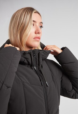 Manteau d’hiver 'Black Star' JACK1T en noir