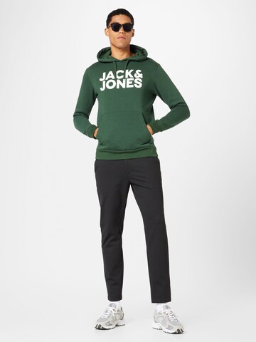 JACK & JONES Sweatshirt in Groen