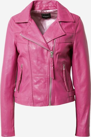 Goosecraft Between-Season Jacket 'Jupiter' in Pink: front