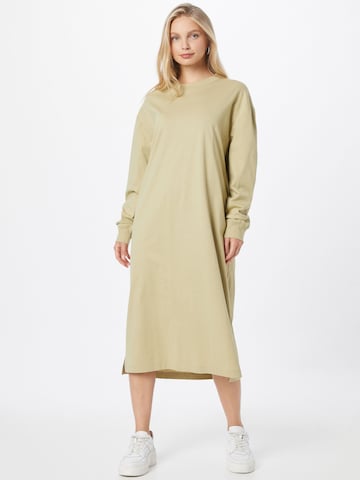 Samsøe Samsøe - Vestido 'Chrome ls' en verde: frente