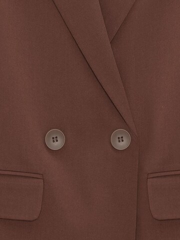 Dilvin Blazer in Brown
