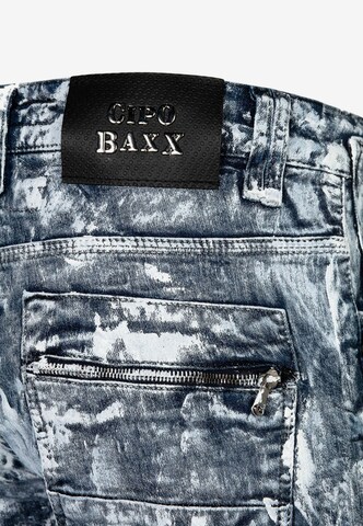 CIPO & BAXX Regular Jeans in Blauw