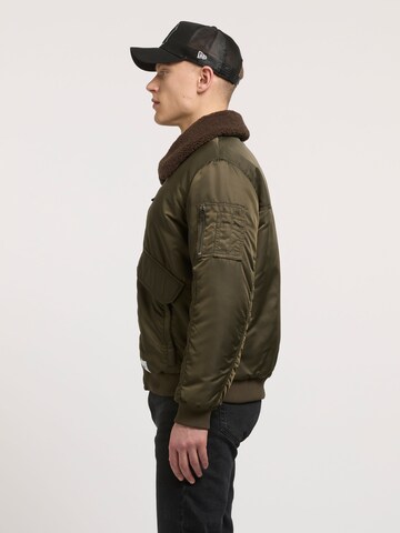Veste d’hiver 'Ground' khujo en vert