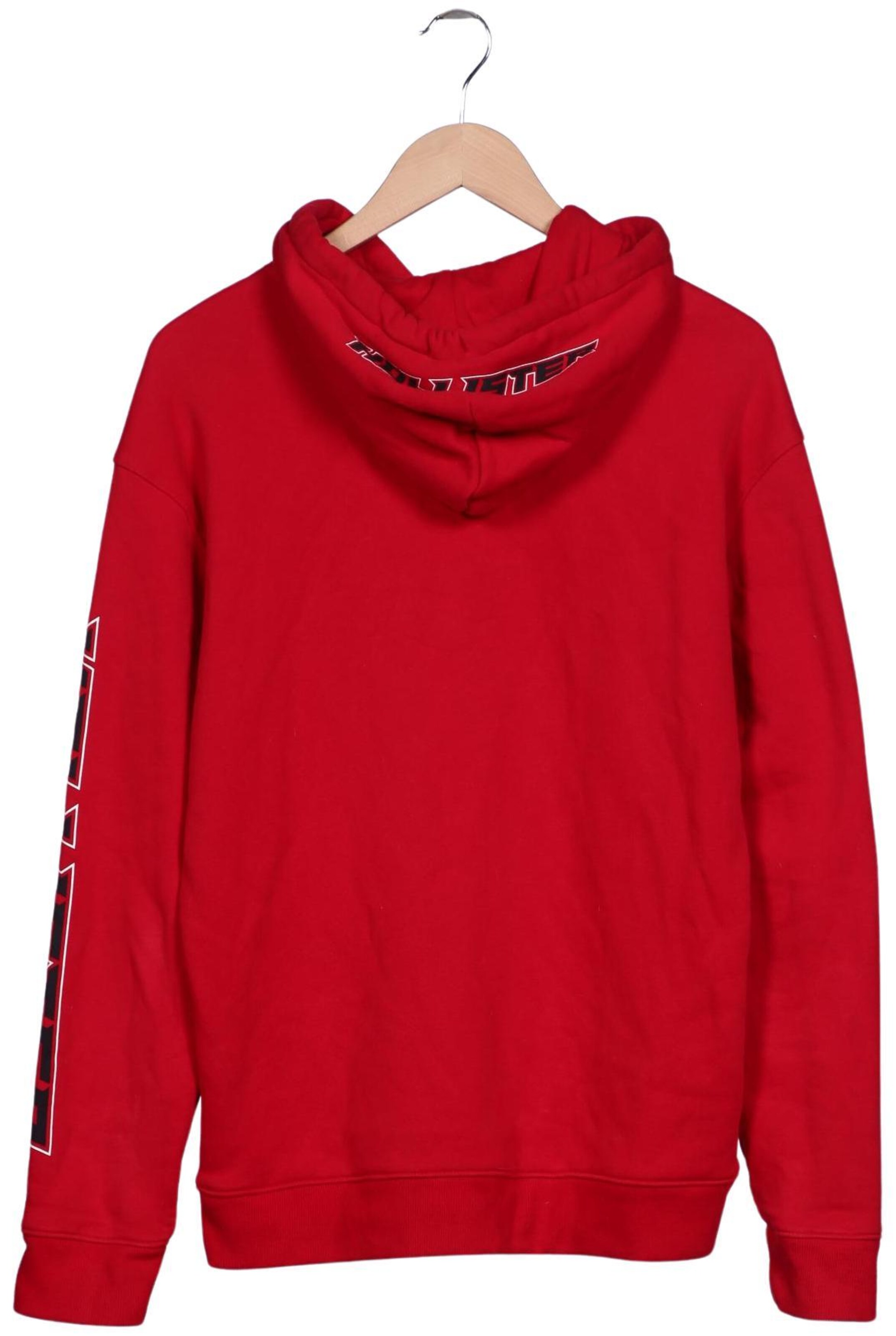 HOLLISTER Sweatshirt & Zip-Up Hoodie in M in Red