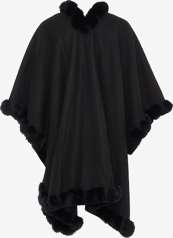 OSHA Poncho in Schwarz