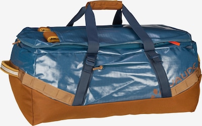 VAUDE Sporttasche 'CityDuffel' in dunkelblau / braun, Produktansicht