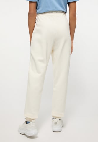 MUSTANG Loose fit Pants ' Jogger ' in White