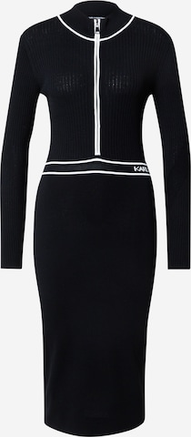 Karl Lagerfeld Neulemekko värissä musta: etupuoli