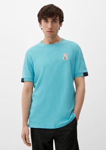 s.Oliver T-Shirt in Blau: Vorderseite