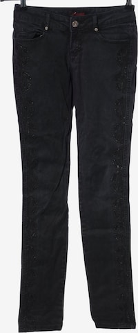 roberto cavalli Slim Jeans 27-28 x 34 in Schwarz: predná strana
