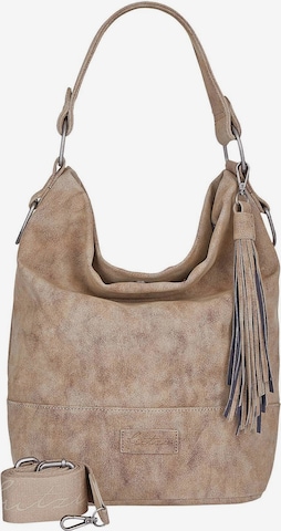 Fritzi aus Preußen Shoulder Bag in Brown: front