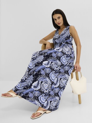bonprix Jurk in Blauw