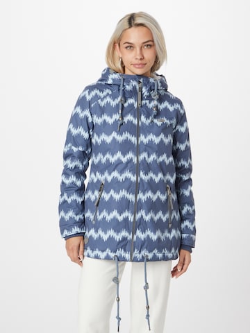 Ragwear Jacke 'ZUZKA' in Blau: predná strana