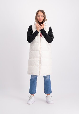 Gilet di ALPHA INDUSTRIES in bianco