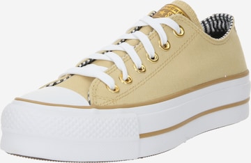 CONVERSE Sneakers laag 'CHUCK TAYLOR ALL STAR LIFT' in Geel: voorkant