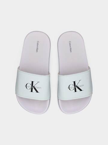 Calvin Klein Jeans Nyitott cipők 'FREDDIE' - fehér