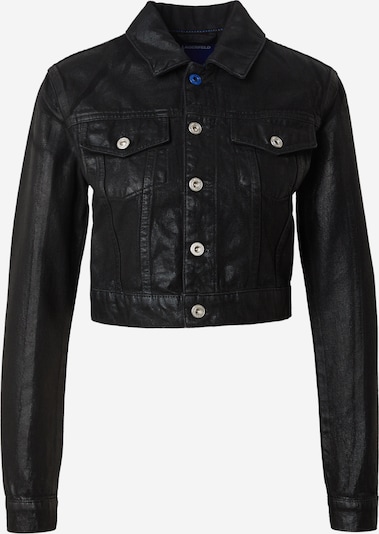 Demisezoninė striukė iš KARL LAGERFELD JEANS, spalva – juodo džinso spalva, Prekių apžvalga