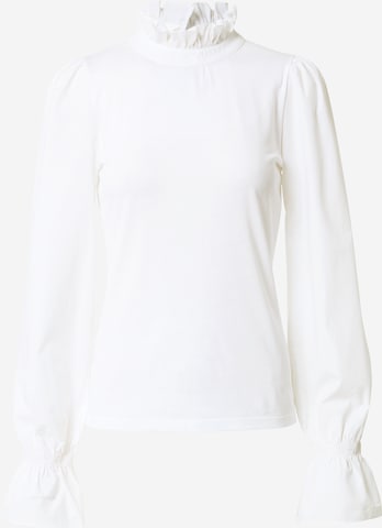 Rich & Royal Blouse in White: front