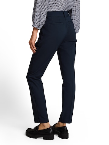 TOM TAILOR - Slimfit Calças com vincos 'Mia' em azul