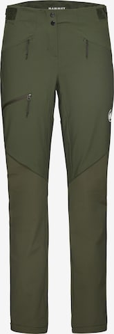 MAMMUT Outdoorhose ‘Courmayeur’ in Grün: Vorderseite