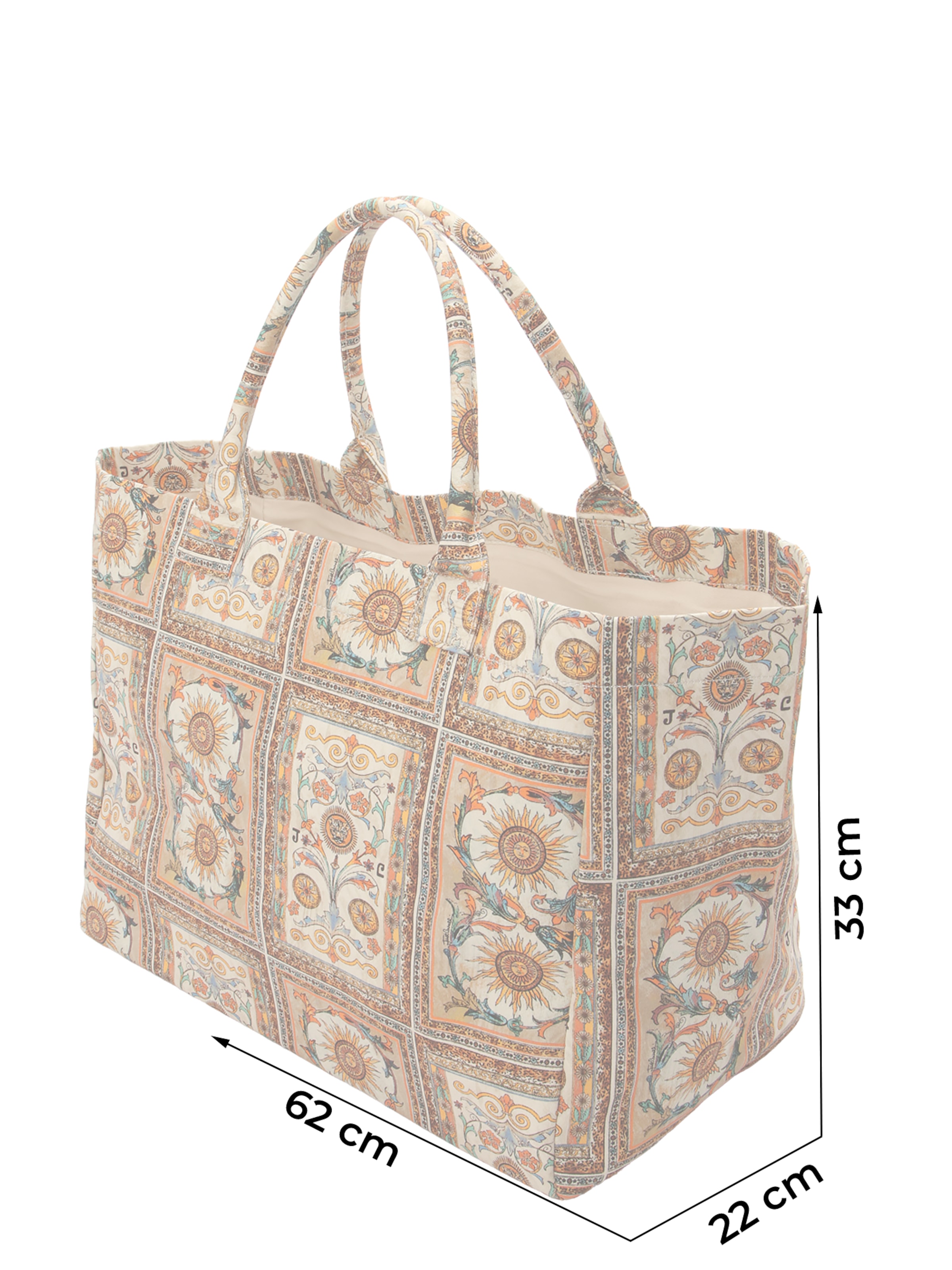 Just Cavalli Torba plażowa w kolorze beżowy