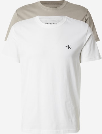 Calvin Klein Jeans - Camiseta en gris: frente