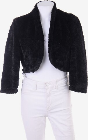 VERO MODA Faux Fur-Jacke M in Schwarz: predná strana