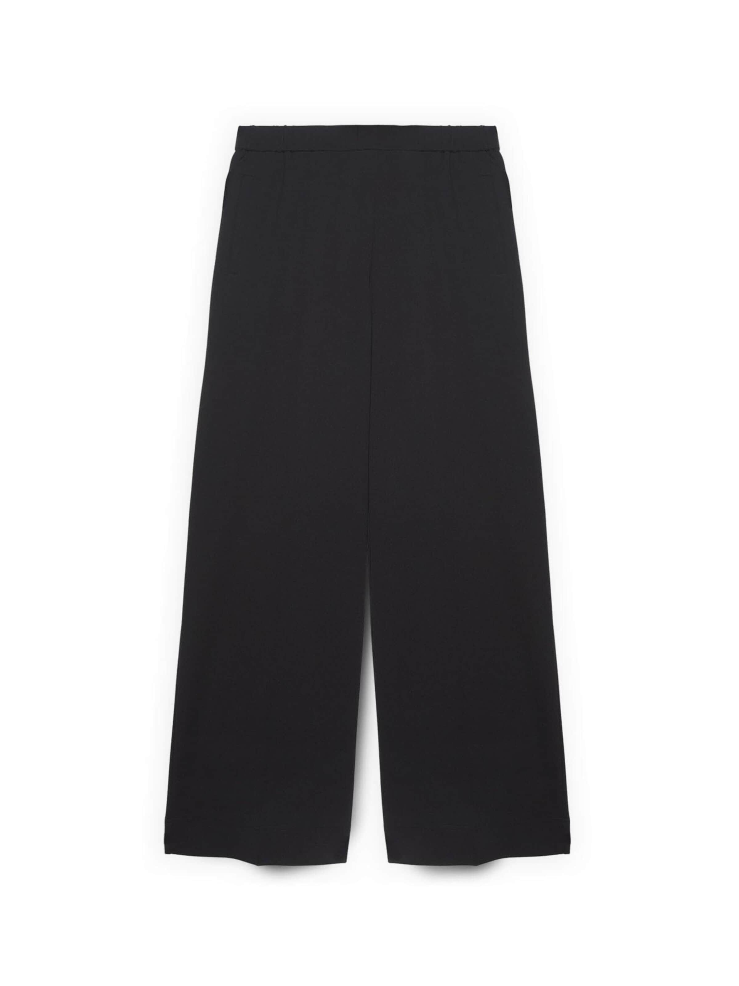 Pantaloni di Fiorella Rubino in nero: frontale