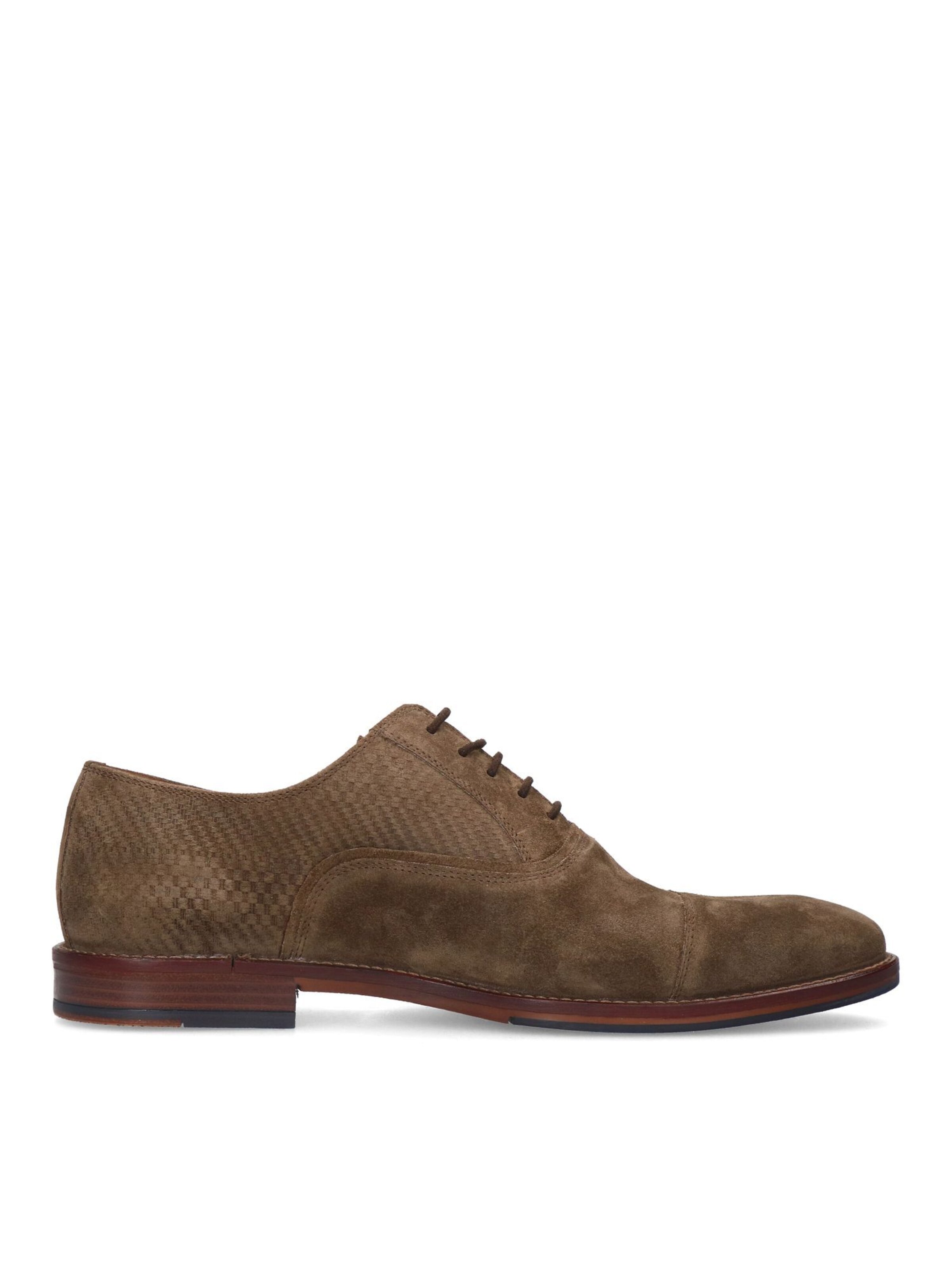 MANFIELD Lace-Up Shoes in Grey