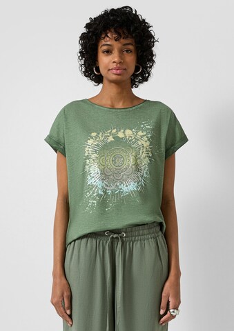 QS Shirt in Green: front