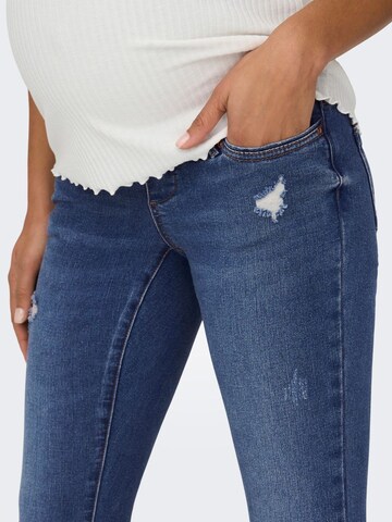 Only Maternity Skinny Jeans 'Wauw' in Blue