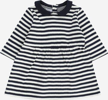 PETIT BATEAU - Vestido em azul: frente