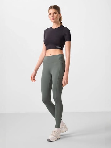 Tommy Life Skinny Legíny 'Gamaschen' – zelená