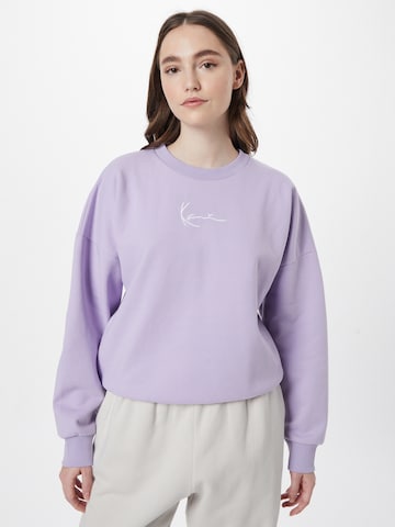 Karl Kani Sweatshirt in Lila: predná strana