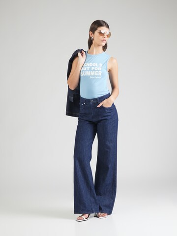 Juicy Couture Top 'SCHOOLS OUT' in Blauw