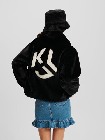KARL LAGERFELD JEANS Демисезонная куртка в Черный
